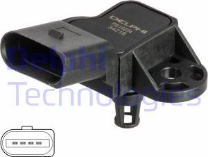 Delphi PS10224 - Pressure Sensor, brake booster car-mod.net