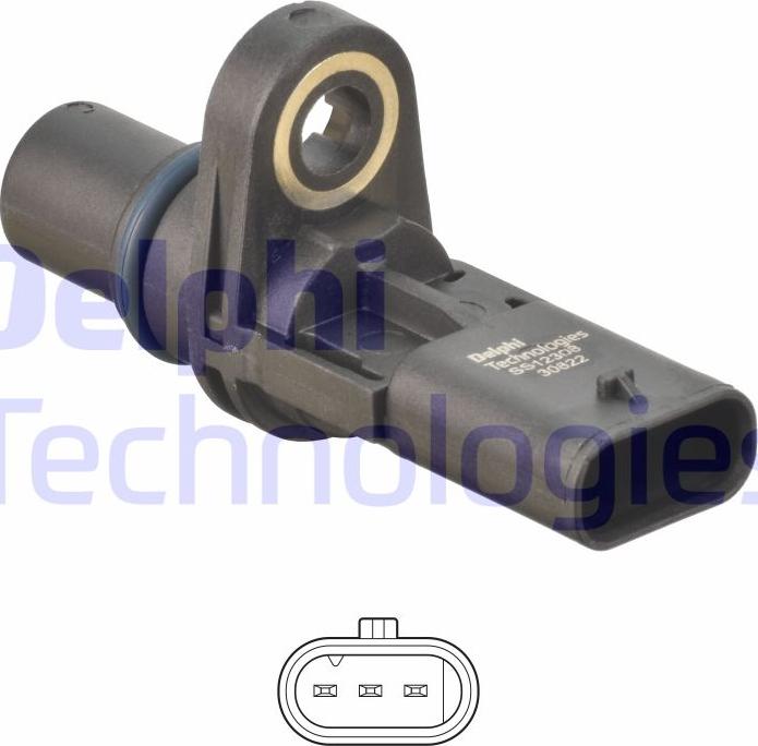 Delphi SS12308-12B1 - Camshaft position Sensor car-mod.net