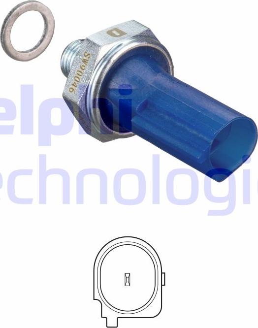 Delphi SW90046 - Sender Unit, oil pressure car-mod.net