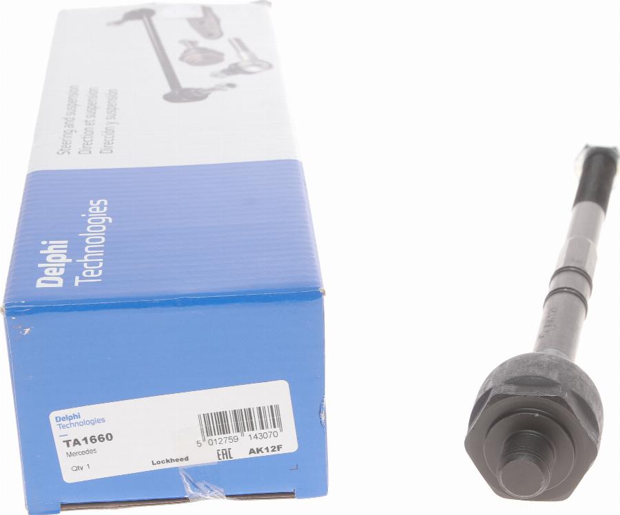 Delphi TA1660 - Inner Tie Rod, Axle Joint car-mod.net