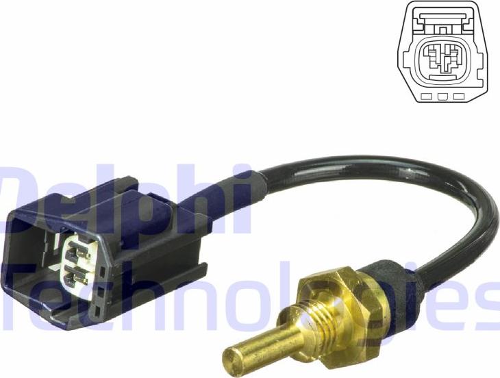 Delphi TS10493 - Coolant temperature Sensor car-mod.net