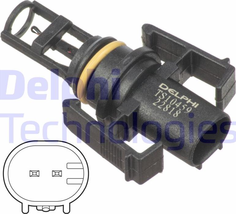 Delphi TS10459 - Sensor, intake air temperature car-mod.net