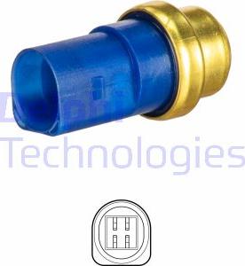 Delphi TS10480 - Temperature Switch, radiator / air conditioner fan car-mod.net