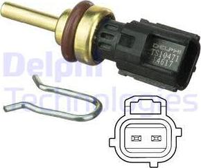 Delphi TS10471 - Coolant temperature Sensor car-mod.net