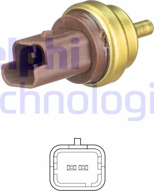 Delphi TS10477 - Coolant temperature Sensor car-mod.net