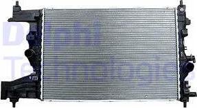 Delphi TSP0524047 - Radiator, engine cooling car-mod.net