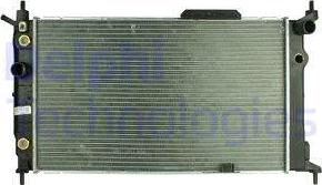 Delphi TSP0524003 - Radiator, engine cooling car-mod.net