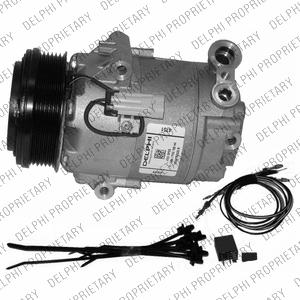 Delphi TSP0155459 - Compressor, air conditioning car-mod.net