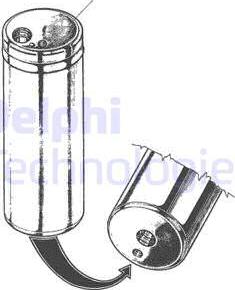 Delphi TSP0175055 - Dryer, air conditioning car-mod.net