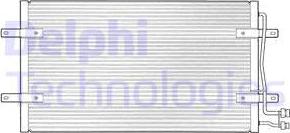 Delphi TSP0225471 - Condenser, air conditioning car-mod.net