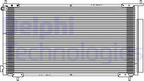 Delphi TSP0225596 - Condenser, air conditioning car-mod.net