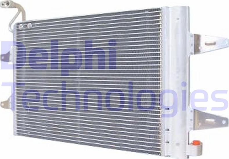 Delphi TSP0225508 - Condenser, air conditioning car-mod.net