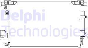 Delphi TSP0225648 - Condenser, air conditioning car-mod.net