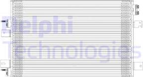Delphi TSP0225601 - Condenser, air conditioning car-mod.net