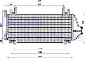Delphi TSP0225060 - Condenser, air conditioning car-mod.net
