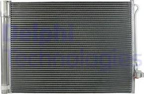 Delphi TSP0225701 - Condenser, air conditioning car-mod.net