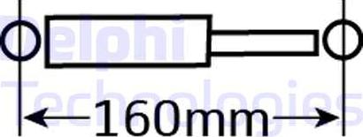 Delphi V45358513 - Shock Absorber car-mod.net