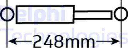 Delphi V45759253 - Shock Absorber car-mod.net