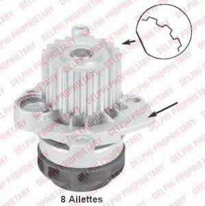 Delphi WP2418 - Water Pump car-mod.net