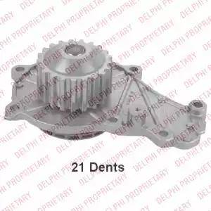 Delphi WP2388 - Water Pump car-mod.net