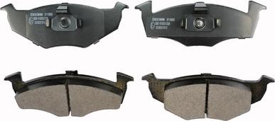 Denckermann B110866 - Brake Pad Set, disc brake car-mod.net