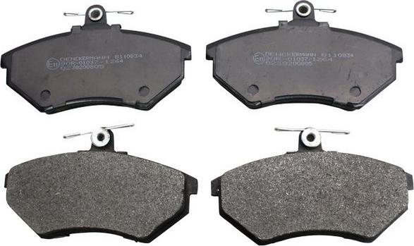 Denckermann B110834 - Brake Pad Set, disc brake car-mod.net