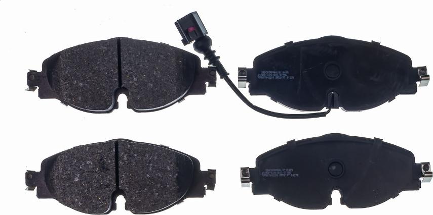 Denckermann B111479 - Brake Pad Set, disc brake car-mod.net