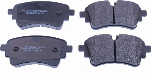 Denckermann B111596 - Brake Pad Set, disc brake car-mod.net