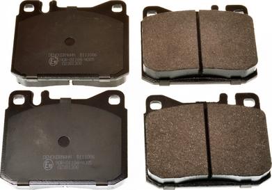 Denckermann B111086 - Brake Pad Set, disc brake car-mod.net