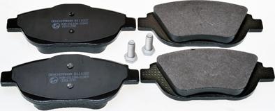 Denckermann B111022 - Brake Pad Set, disc brake car-mod.net
