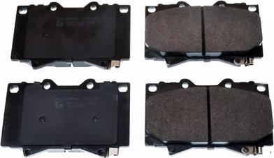 Denckermann B111159 - Brake Pad Set, disc brake car-mod.net