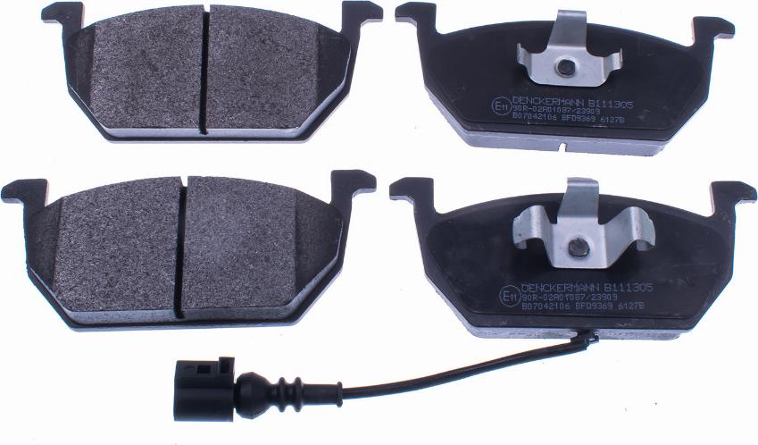 Denckermann B111305 - Brake Pad Set, disc brake car-mod.net