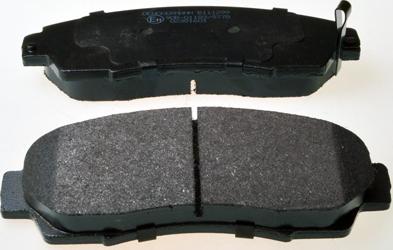 Denckermann B111299 - Brake Pad Set, disc brake car-mod.net