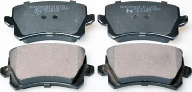 Denckermann B111275 - Brake Pad Set, disc brake car-mod.net