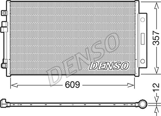 Denso DCN09004 - Condenser, air conditioning car-mod.net