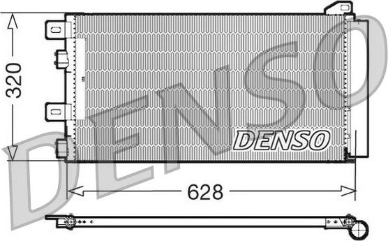 Denso DCN05101 - Condenser, air conditioning car-mod.net