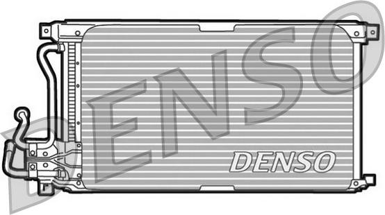 Denso DCN10011 - Condenser, air conditioning car-mod.net