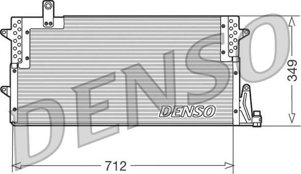 Denso DCN32007 - Condenser, air conditioning car-mod.net