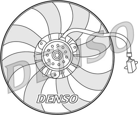 Denso DER32007 - Fan, radiator car-mod.net