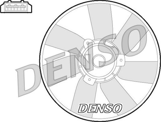Denso DER32013 - Fan, radiator car-mod.net