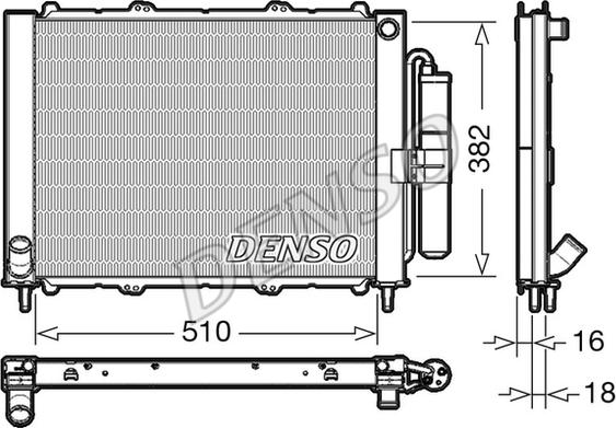 Denso DRM23103 - Cooler Module car-mod.net