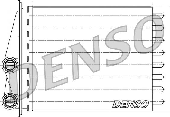 Denso DRR23020 - Heat Exchanger, interior heating car-mod.net
