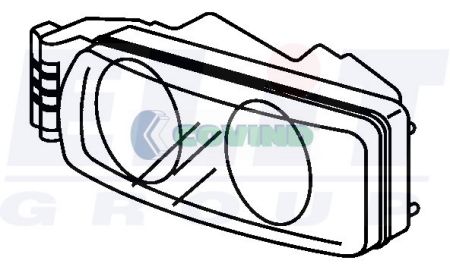 Depo 663-1106L-LD-EM - Headlight car-mod.net