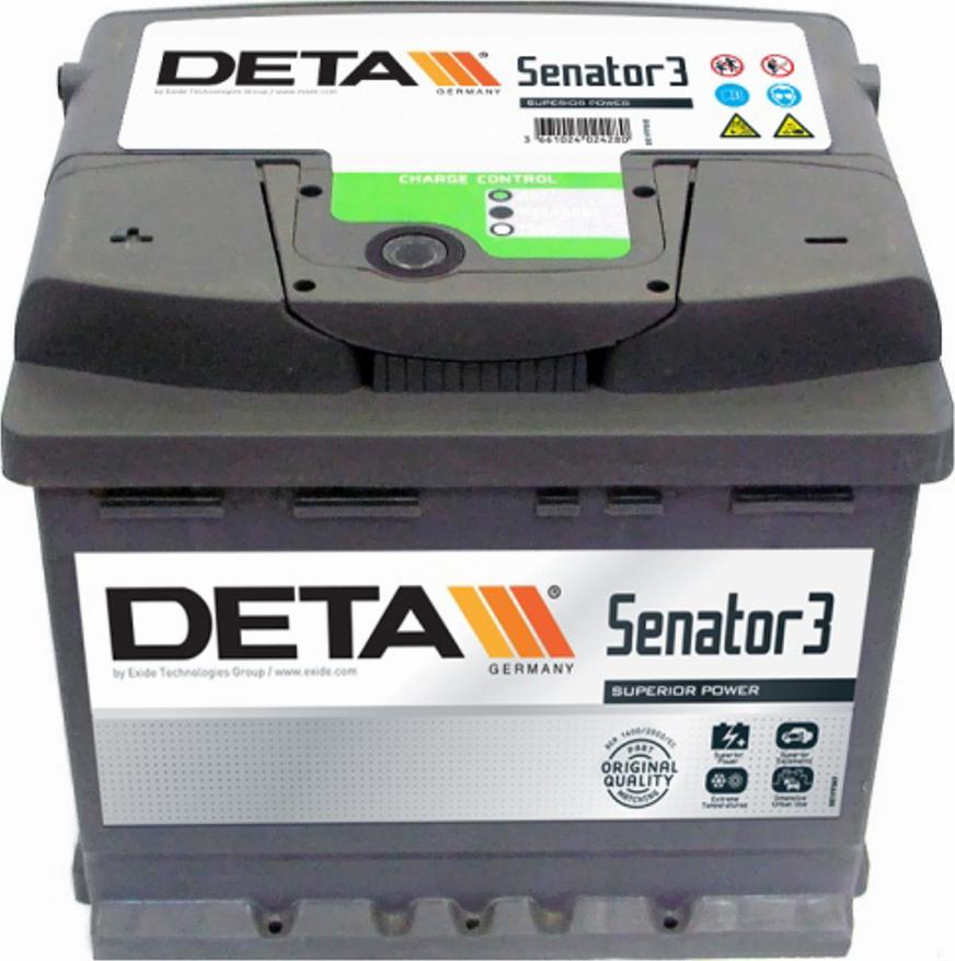 DETA DA641 - Starter Battery car-mod.net