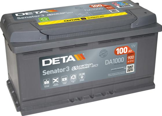 DETA DA1000 - Starter Battery car-mod.net
