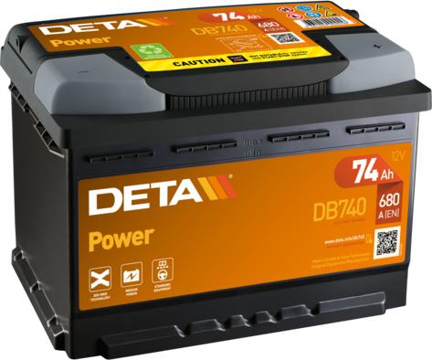 DETA DB740 - Starter Battery car-mod.net