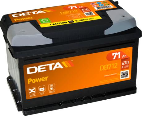 DETA DB712 - Starter Battery car-mod.net
