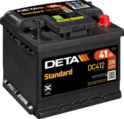 DETA DC412 - Starter Battery car-mod.net