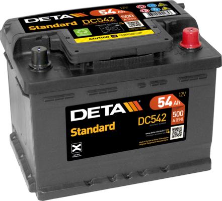 DETA DC542 - Starter Battery car-mod.net