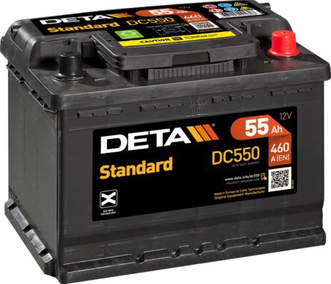 DETA DC550 - Starter Battery car-mod.net